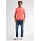 Petrol Industries regular fit T-shirt - koraal