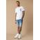 Petrol Industries regular fit T-shirt met backprint - wit