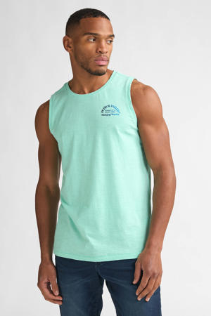 regular fit tanktop - groen
