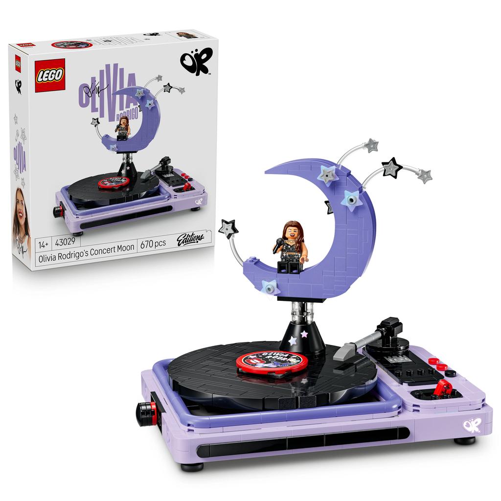 LEGO Editions Music Olivia Rodrigo's Concertmaan Bouwpakket voor Kinderen en Tieners 43029