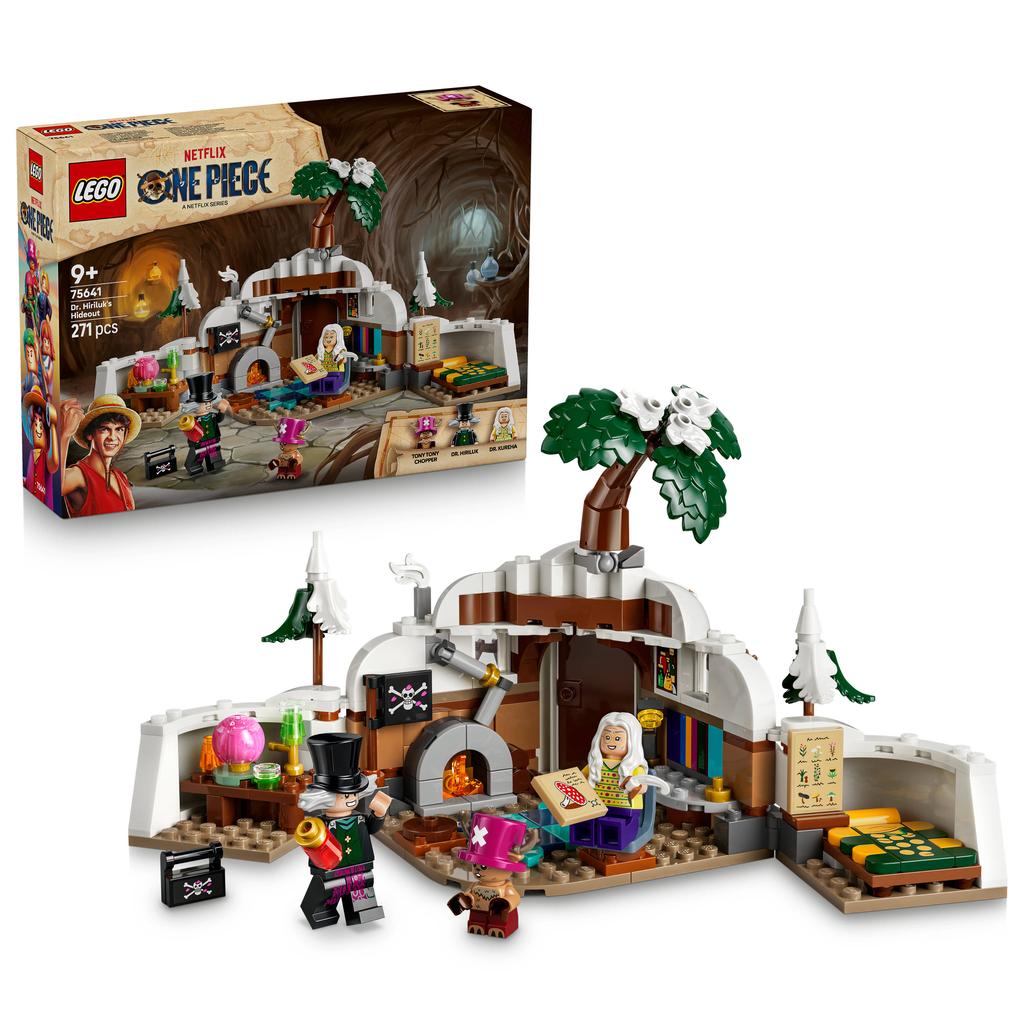 LEGO One Piece De Schuilplaats van Dr. Hiriluk Bouwpakket 75641