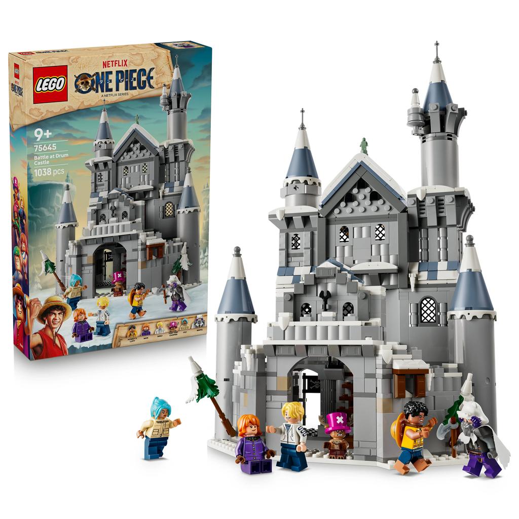 LEGO One Piece Slag bij Kasteel Drum Piraten Speelgoed 75645