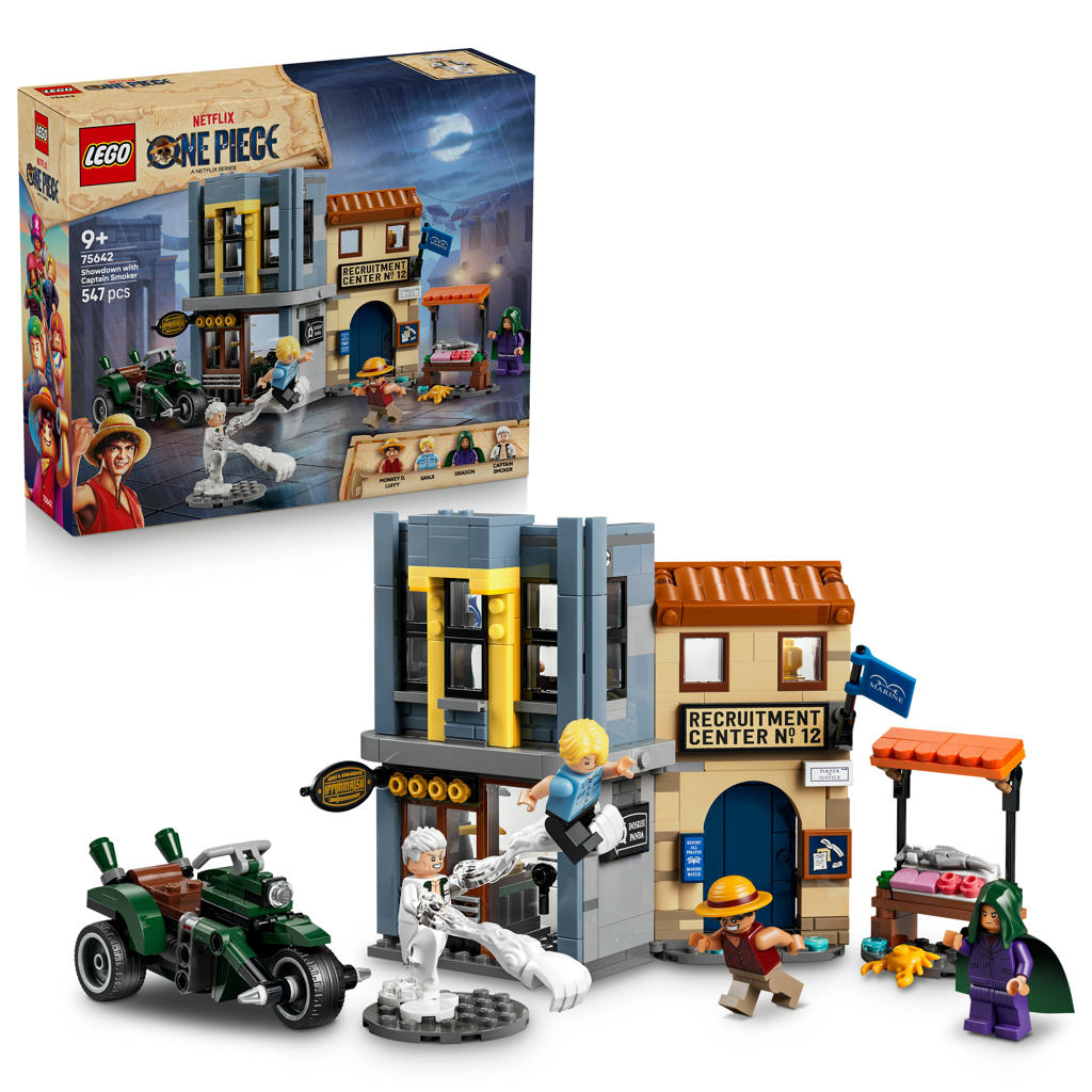 LEGO One Piece Confrontatie met Kapitein Smoker Speelgoed 75642