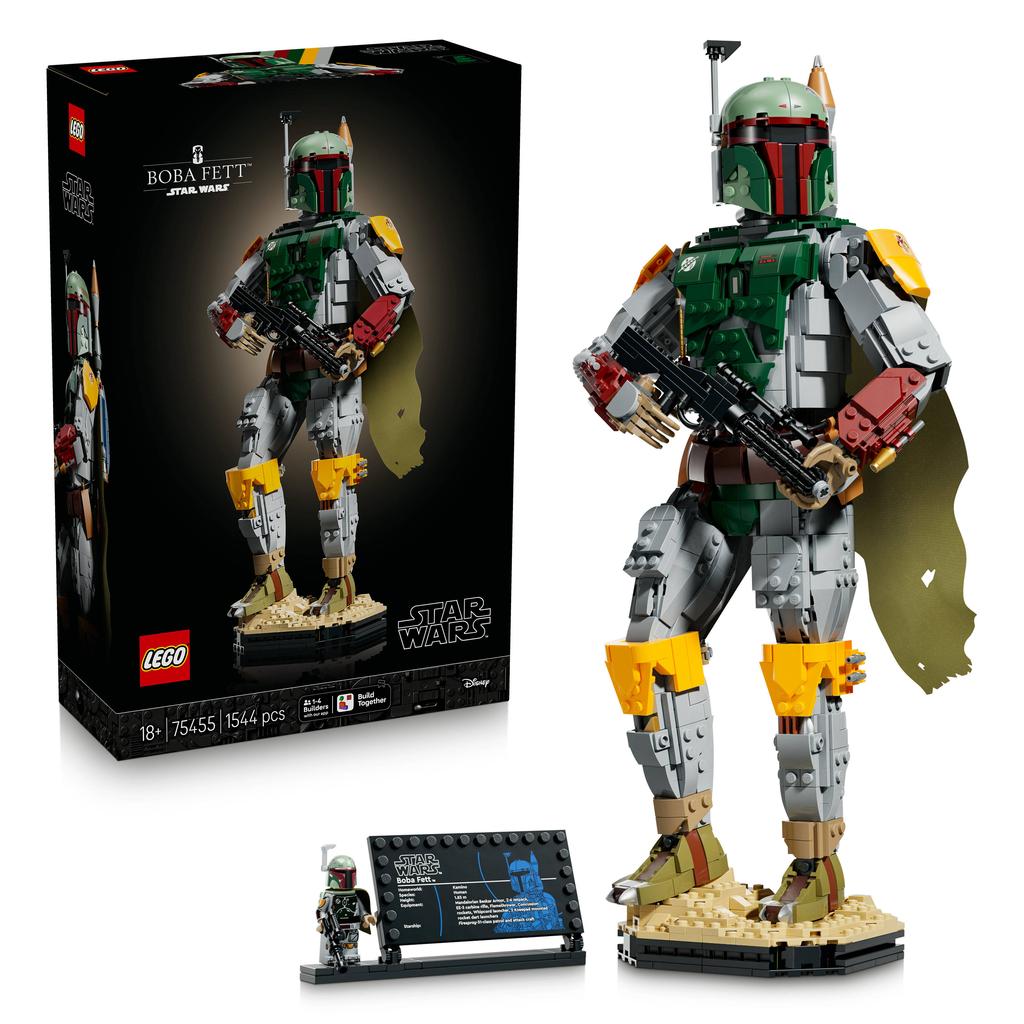 LEGO Star Wars Boba Fett Bouwpakket voor Volwassenen 75455