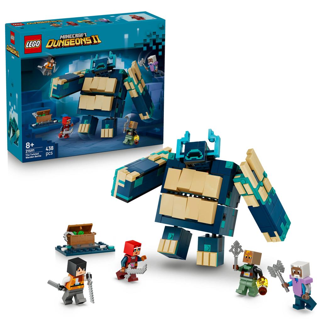 LEGO Minecraft De Strijd tegen de Duistere Opzichter Bouwpakket 21591
