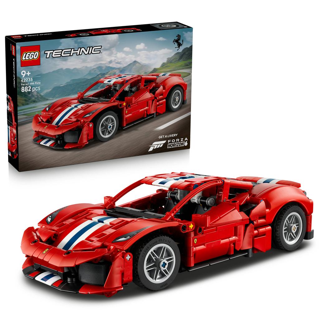 LEGO Technic Ferrari 488 PISTA Auto Speelgoed 42235