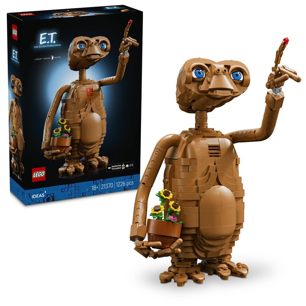 LEGO IDEAS E.T. the Extra-Terrestrial Bouwpakket 21370