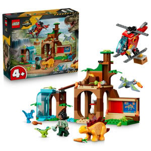 Velociraptor, Stegosaurus en Pteranodon Redding Set 77981