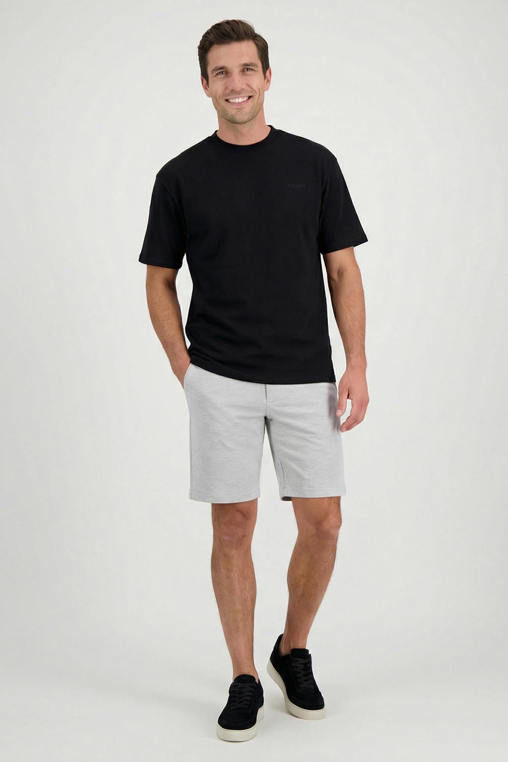 Cars regular casual short grijs