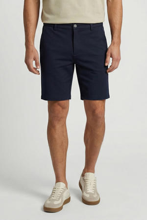 regular casual short donkerblauw