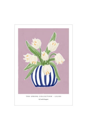 Poster - Camilla Bergqvist - Lilies (50 x 70 cm cm)