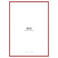 Poster & Frame houten lijst rood acryl (50 x 70 cm cm)