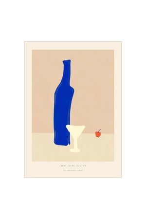 Poster - PSTR Studio - Maxime - More wine plz #3 (30 x 40 cm cm)