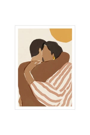 Poster - Sacrée Frangine - Love Language (30 x 40 cm cm)
