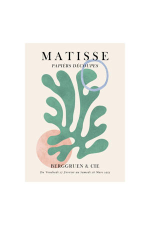 Poster - Vitor Costa - Matisse floral Poster 6 (30 x 40 cm cm)
