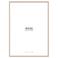 Poster & Frame houten lijst roze acryl  (30 x 40 cm cm)