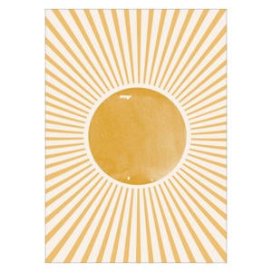 Poster - THE MIUUS STUDIO - Boho Sun (30 x 40 cm cm)