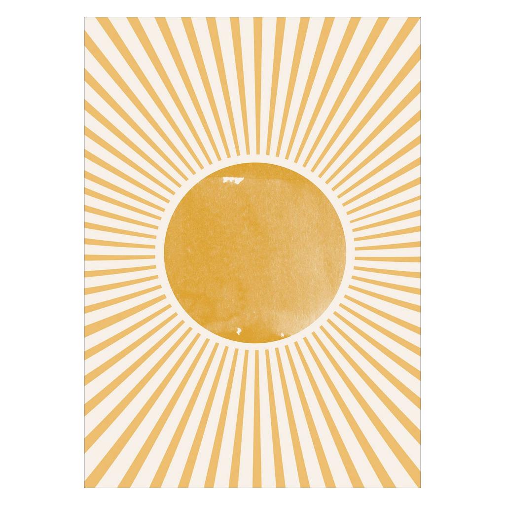 Poster & Frame Poster - THE MIUUS STUDIO - Boho Sun (30 x 40 cm cm)