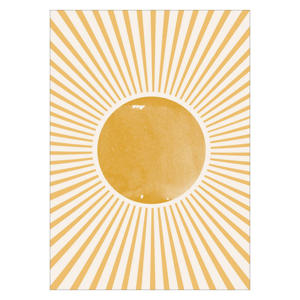 Poster - THE MIUUS STUDIO - Boho Sun (30 x 40 cm cm)