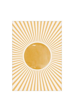 Poster - THE MIUUS STUDIO - Boho Sun (30 x 40 cm cm)
