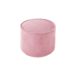 Roze Mousse Poef 