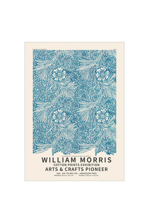 Poster - William Morris x PSTR Studio - William Morris - Exhibition (50 x 70 cm cm)
