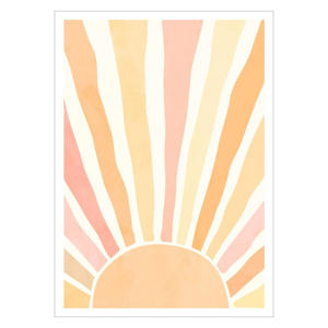 Poster - Sarah Manovski - Boho Sunrise (50 x 70 cm cm)