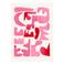 Poster & Frame Poster - Ejaaz Haniff - A Pink Puzzle  (30 x 40 cm cm)