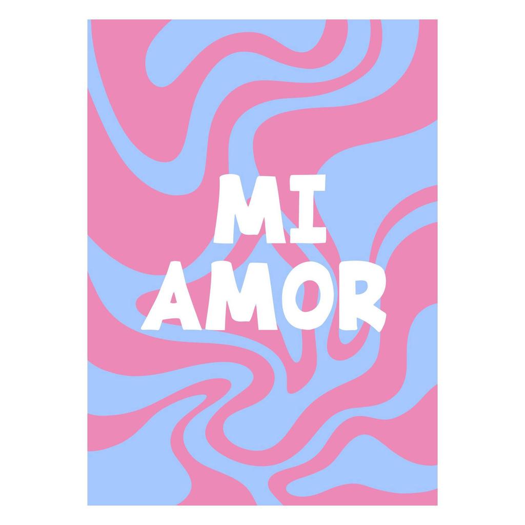 Poster & Frame Poster - Yuli Saputra - Mi Amor (50 x 70 cm cm)