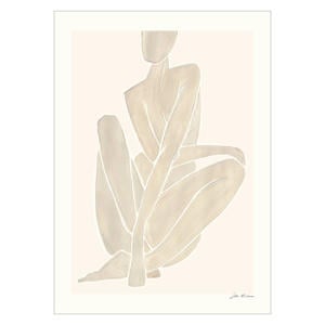 Poster - PSTR Studio - Sella Molenaar - Female form 02 (70 x 100 cm cm)