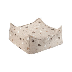 Terrazzo Zand Vierkante Ottoman