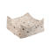 Wigiwama Terrazzo Zand Vierkante Ottoman