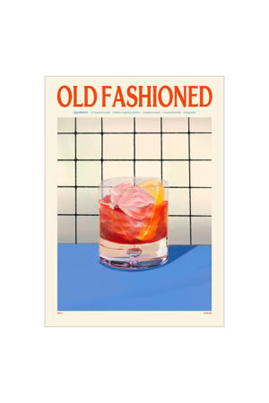 Poster - PSTR Studio - PSTR studio x Elin PK - Old Fashioned (30 x 40 cm cm)