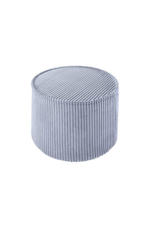 Bosbessenblauwe Poef