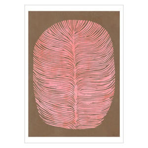 Poster - The Poster Club x Rebecca Hein - Pink Lagoon (50 x 70 cm cm)