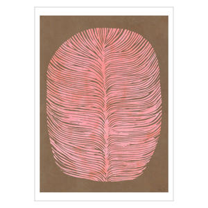 Poster - The Poster Club x Rebecca Hein - Pink Lagoon (50 x 70 cm cm)