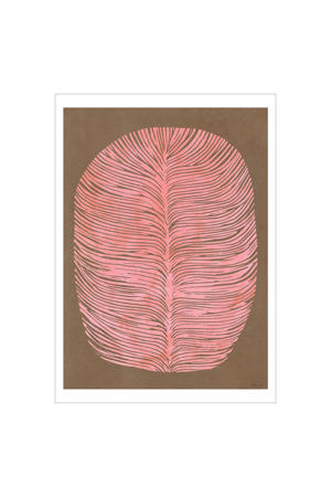Poster - The Poster Club x Rebecca Hein - Pink Lagoon (50 x 70 cm cm)