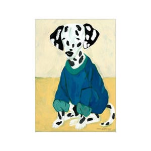 Poster - The Poster Club x Hanna Peterson - Dalmatian in Sweatshirt (30 x 40 cm cm)