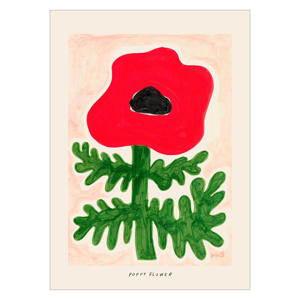 Poster - PSTR Studio - Madelen - Poppy Flower (30 x 40 cm cm)