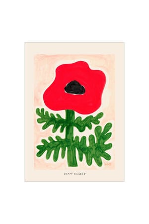 Poster - PSTR Studio - Madelen - Poppy Flower (30 x 40 cm cm)