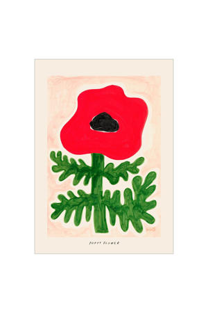 Poster - PSTR Studio - Madelen - Poppy Flower (70 x 100 cm cm)