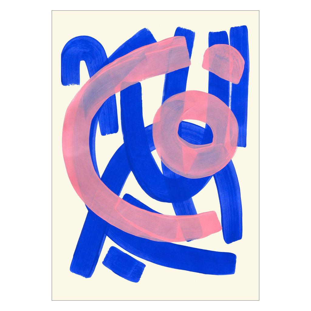 Poster & Frame Poster - Ejaaz Haniff - Funky Beat (30 x 40 cm cm)