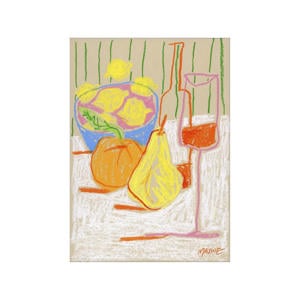 Poster - The Poster Club x Maxine McCrann - Late Afternoon Still Life (50 x 70 cm cm)
