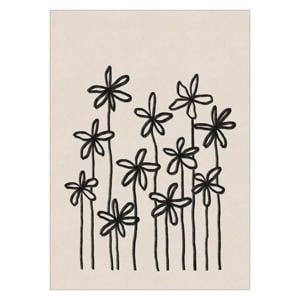 Poster - Alisa Galitsyna - A Field Of Flowers (50 x 70 cm cm)