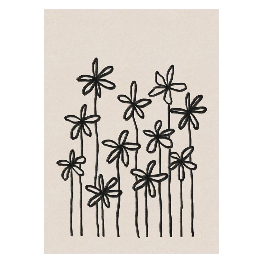 Poster & Frame Poster - Alisa Galitsyna - A Field Of Flowers (50 x 70 cm cm)