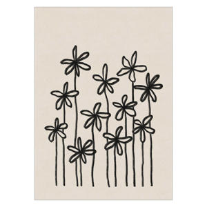Poster - Alisa Galitsyna - A Field Of Flowers (50 x 70 cm cm)