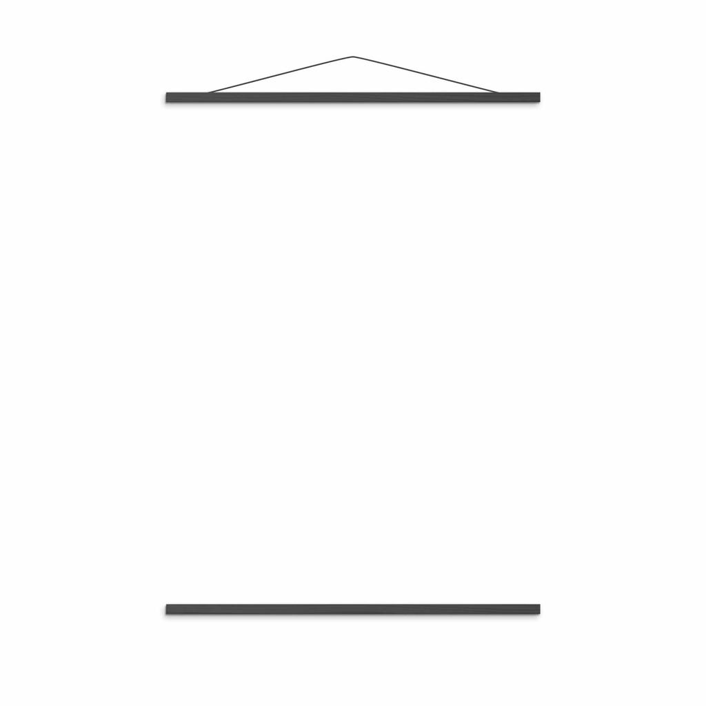 Poster & Frame Posterhanger zwart hout (51 cm cm)