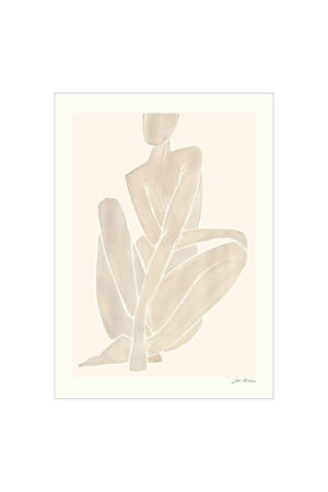 Poster - PSTR Studio - Sella Molenaar - Female form 02 (30 x 40 cm cm)