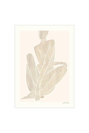 Poster - PSTR Studio - Sella Molenaar - Female form 02 (30 x 40 cm cm)