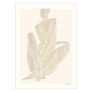 Poster - PSTR Studio - Sella Molenaar - Female form 02 (30 x 40 cm cm)
